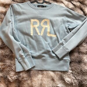 Ralph Lauren RRL Double RL Light Blue Sweatshirt